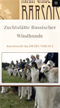 Mobile Screenshot of kunst-und-windhund.de