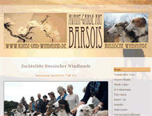 Tablet Screenshot of kunst-und-windhund.de